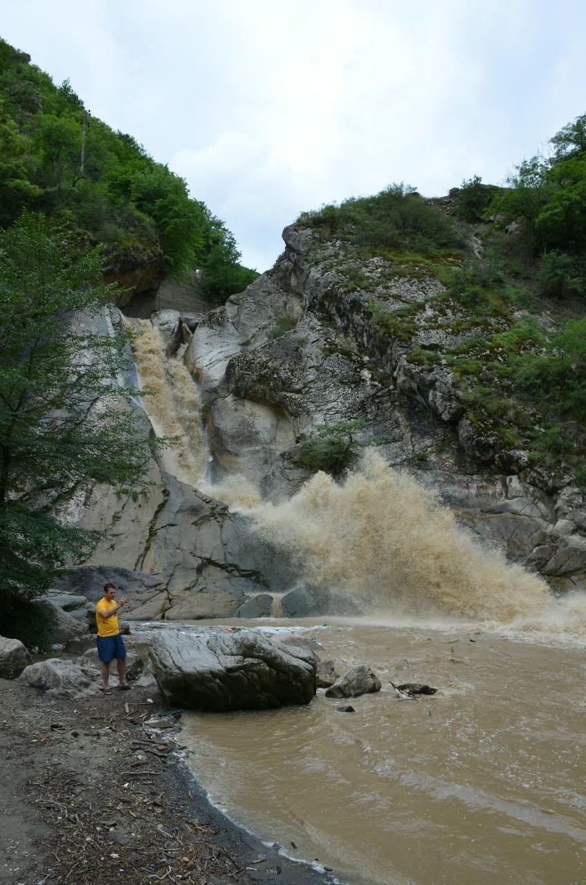 Хучнинский водопад в Дагестане