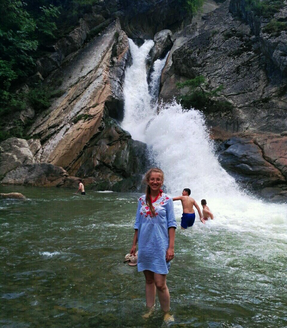 Хучнинский водопад в Дагестане