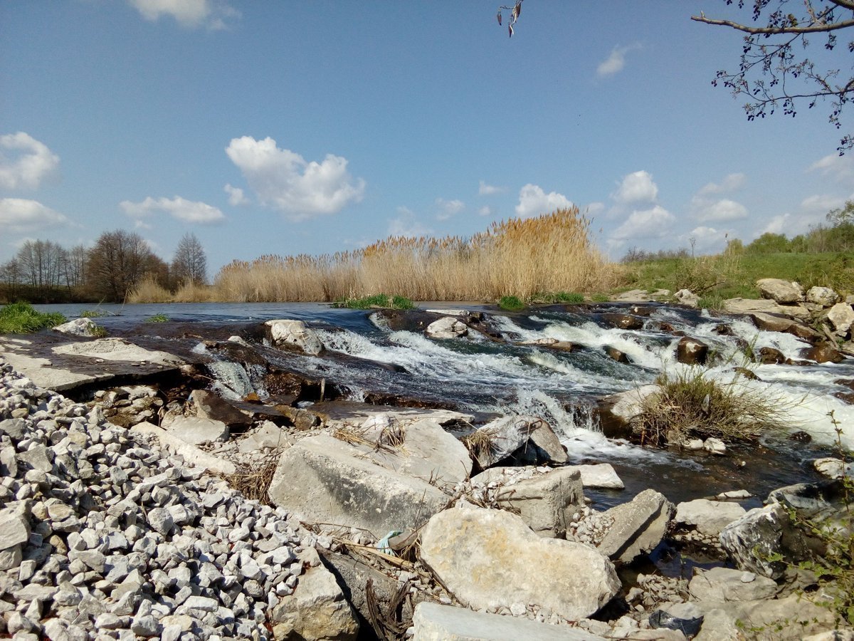 Водопад Чардымские камни в Саратовской