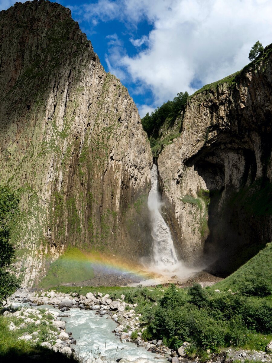 Водопад Султан Кабардино Балкария