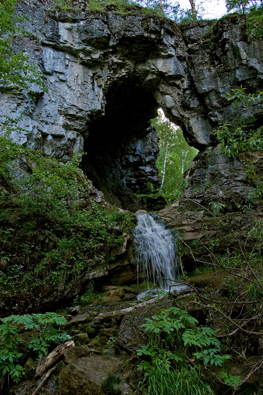 Водопад Куперля Башкирия