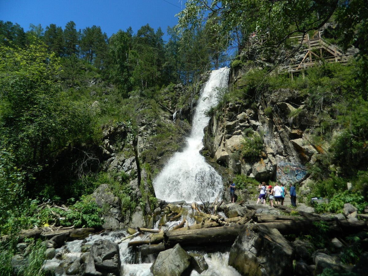 Камышлинский.водопад Алтай
