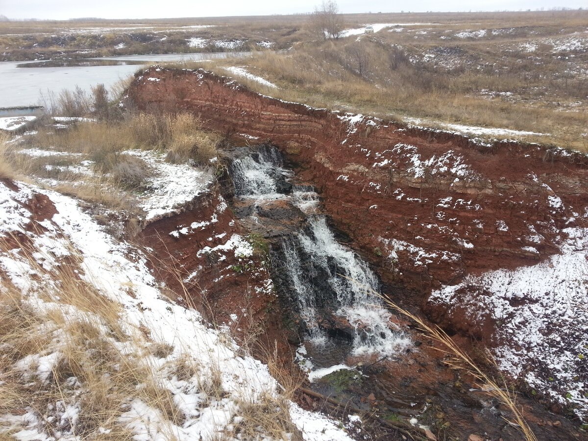 Шунгутский водопад в Самарской области