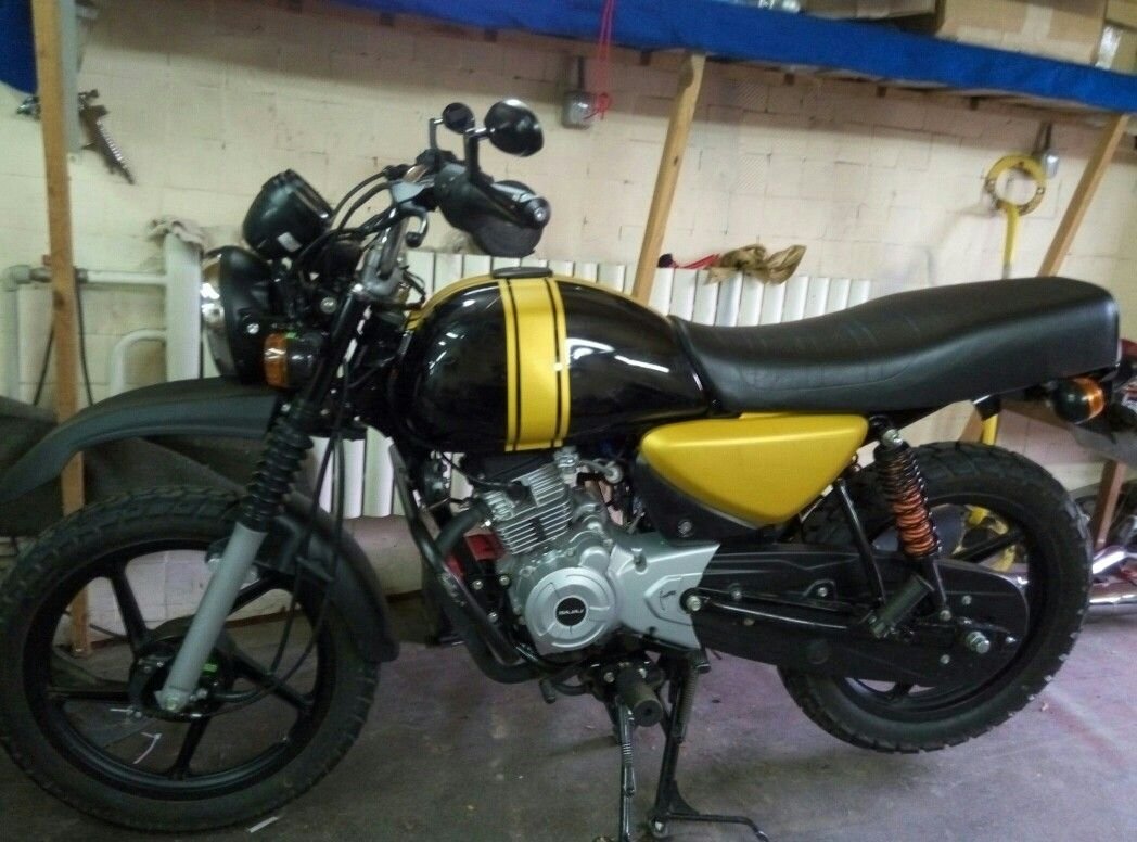Bajaj Boxer BM 150 скремблер