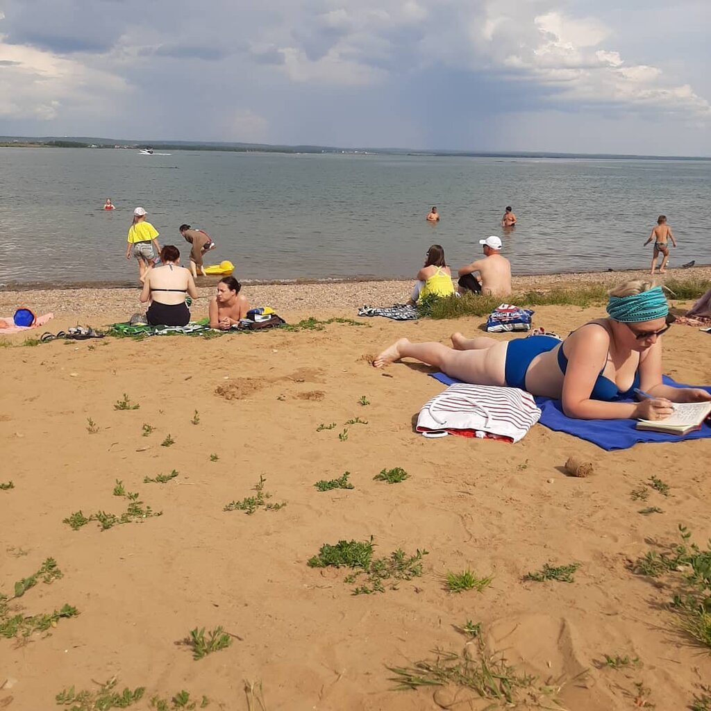 Залив Якоби в Иркутске