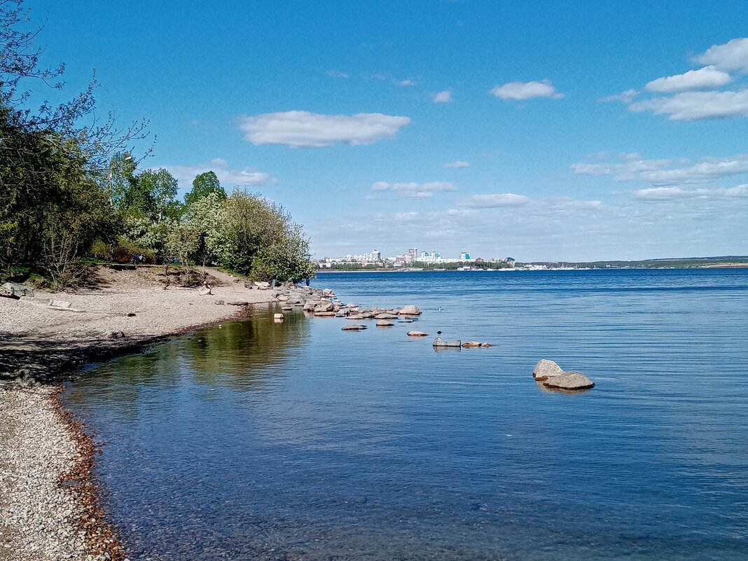 Якоби пляж осенью Иркутск