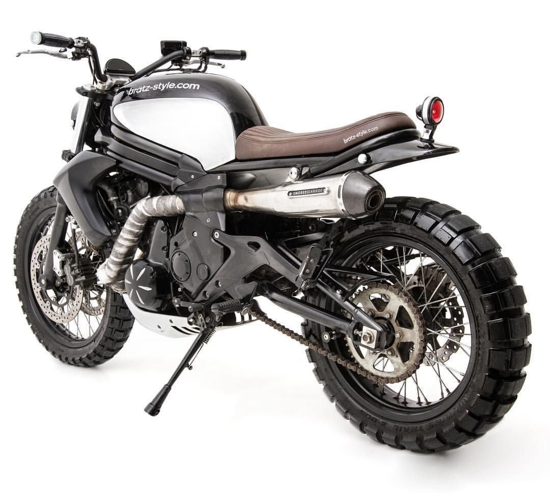 Kawasaki er6 Скрамблер