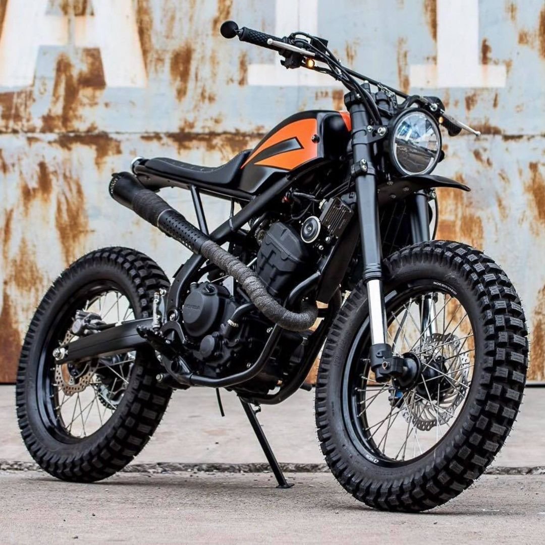 Moto Custom скремблер