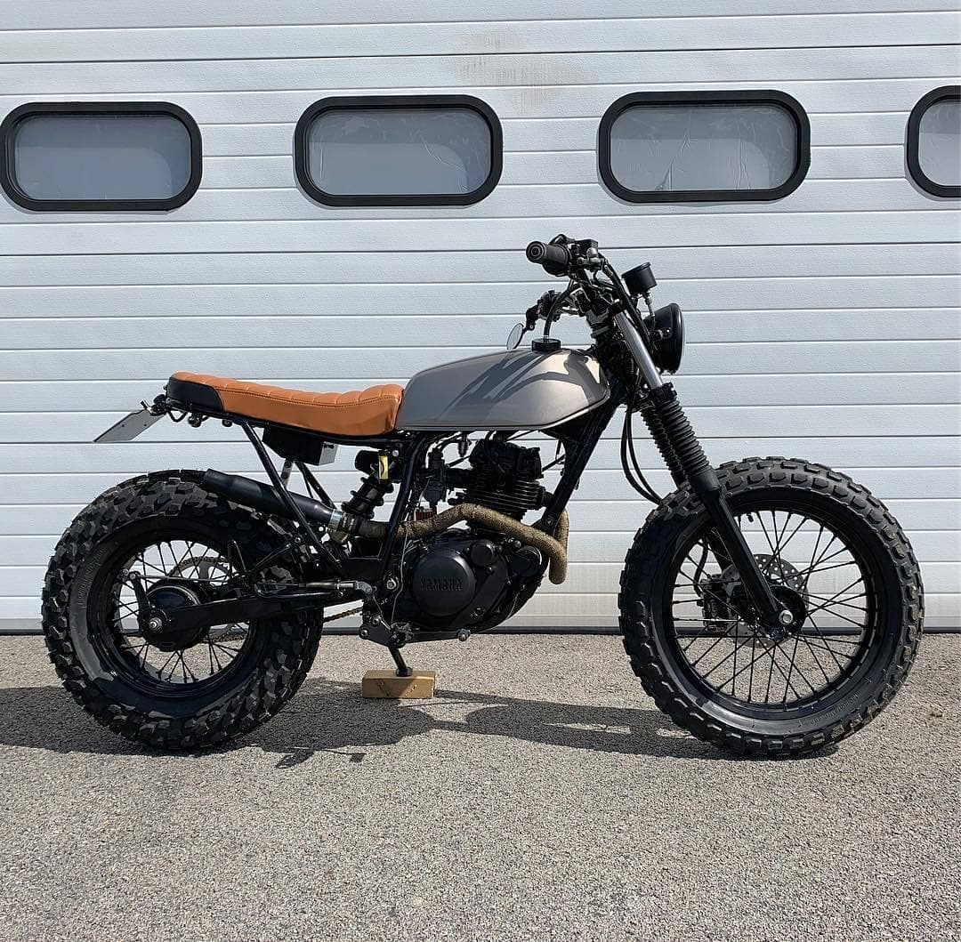 Honda CR 125 скремблер