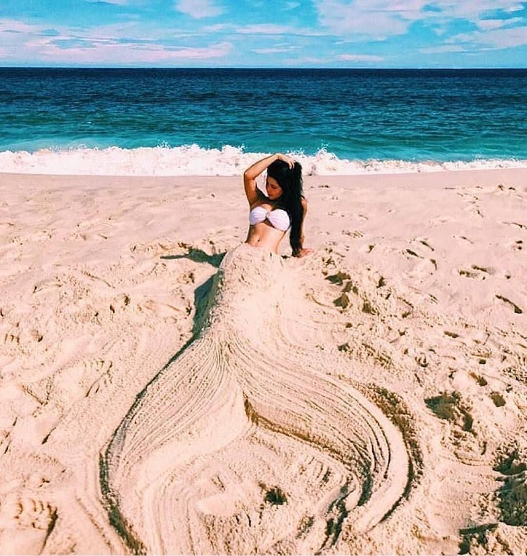 Необычная фотосессия на море