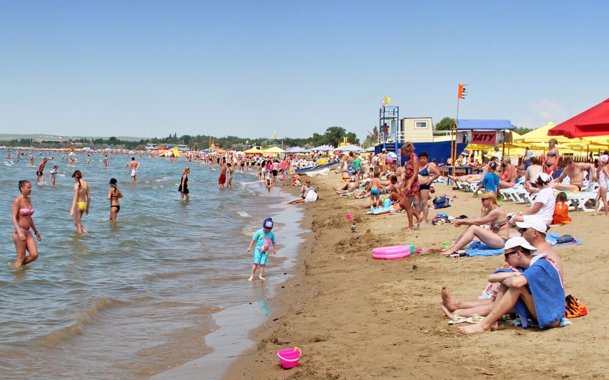 Анапа пляж дюны