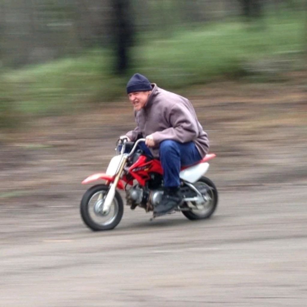 Самый маленький мотоцикл в мире