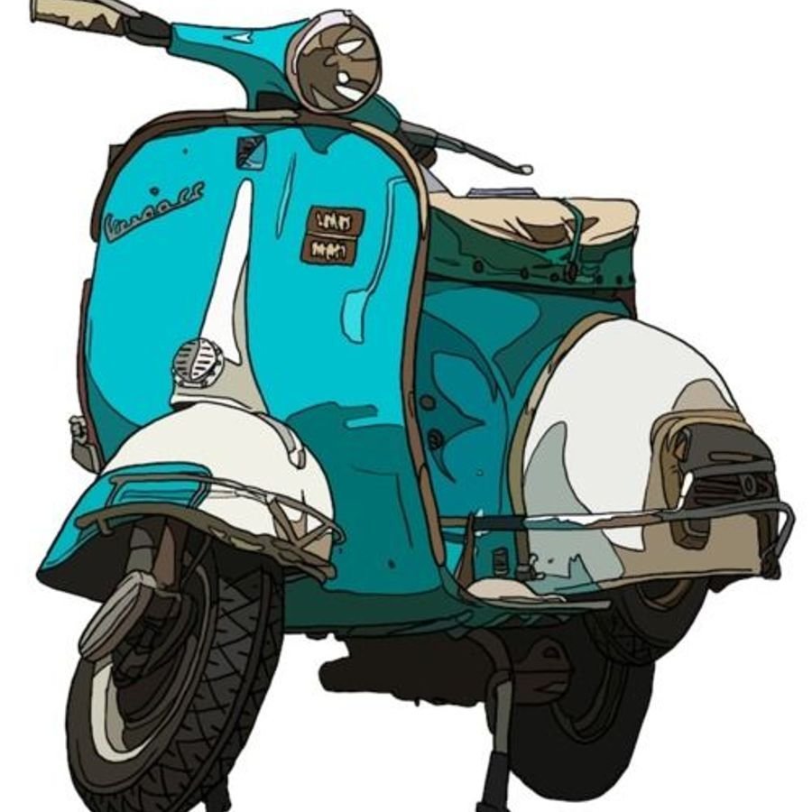 Мотоцикл Vespa Art