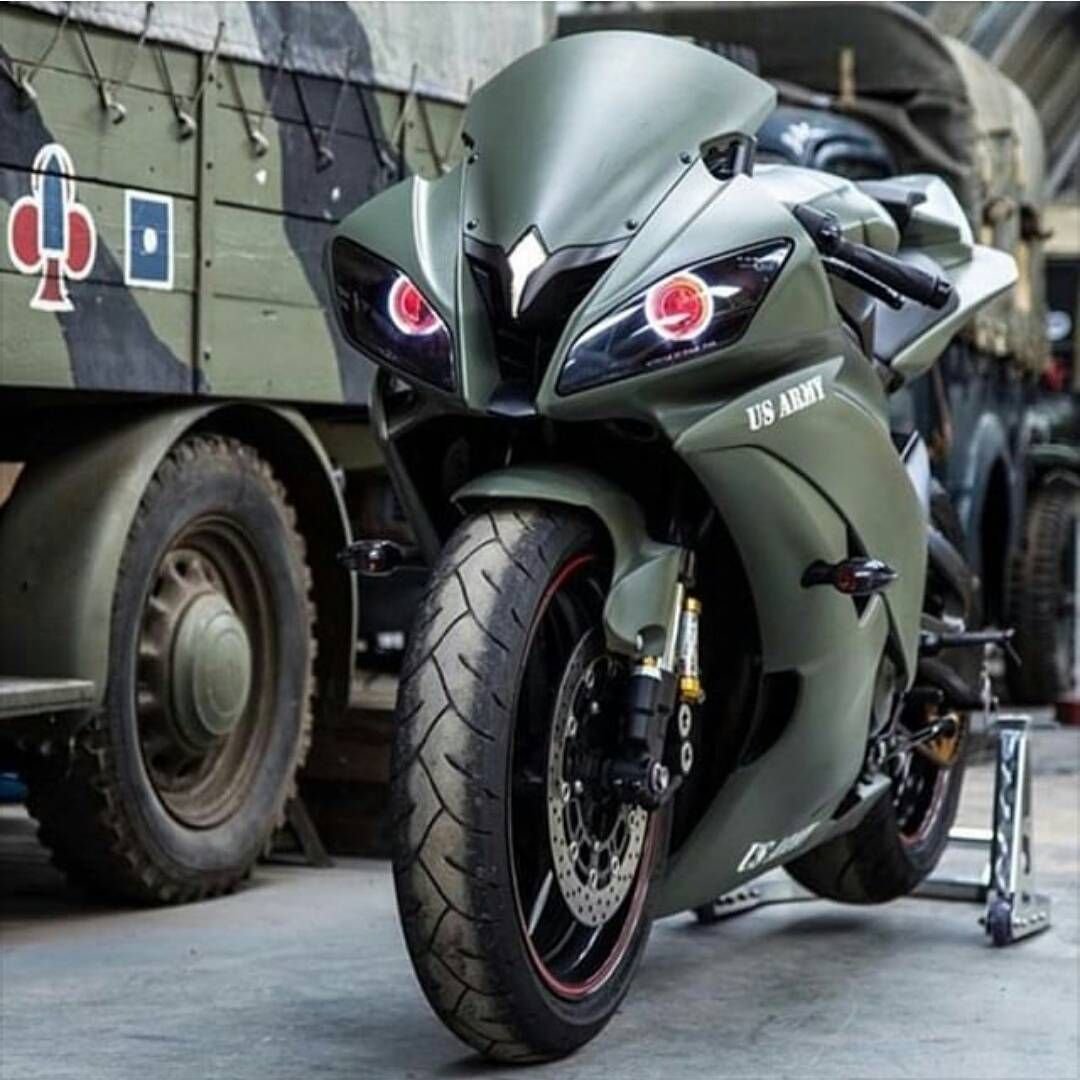 Yamaha r1 цвет хаки