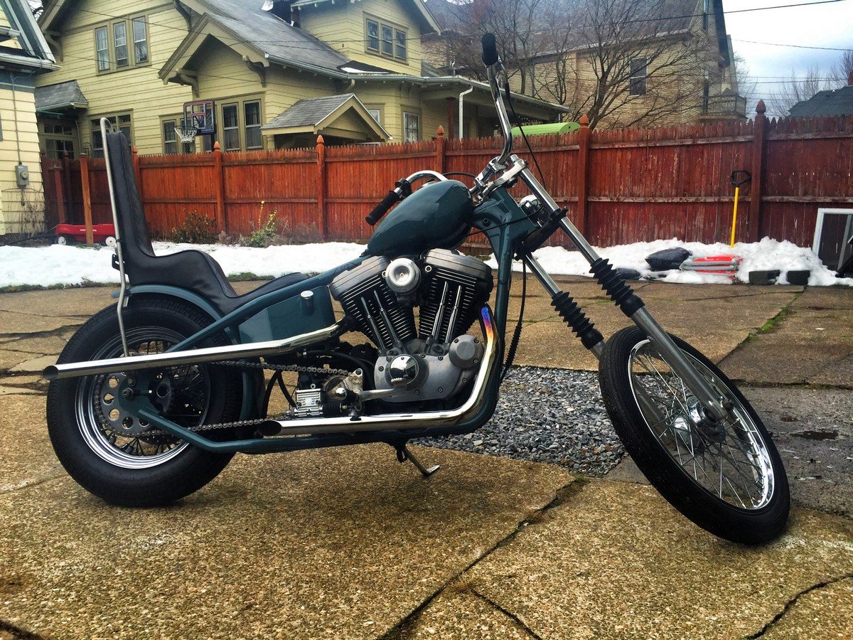 Hardtail Evolution Chopper