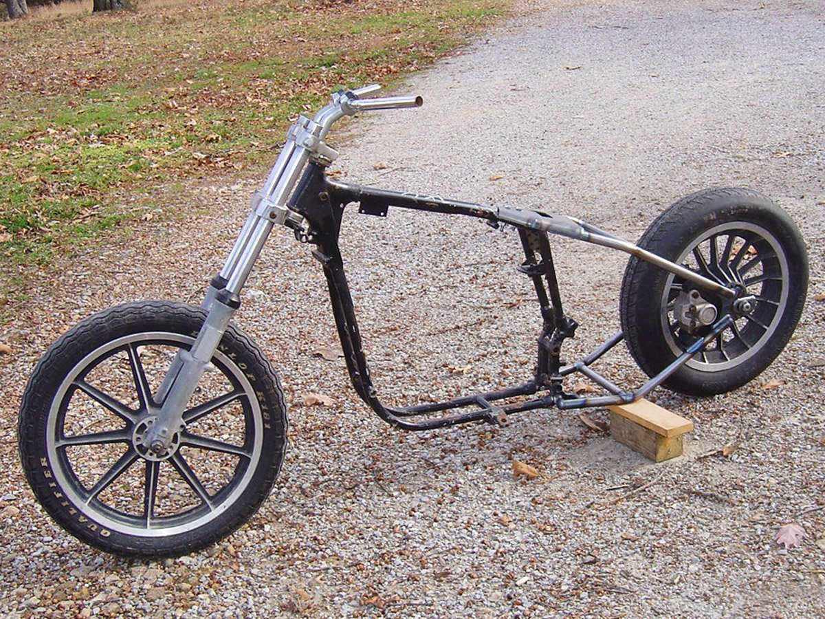 Harley Davidson Hardtail рама