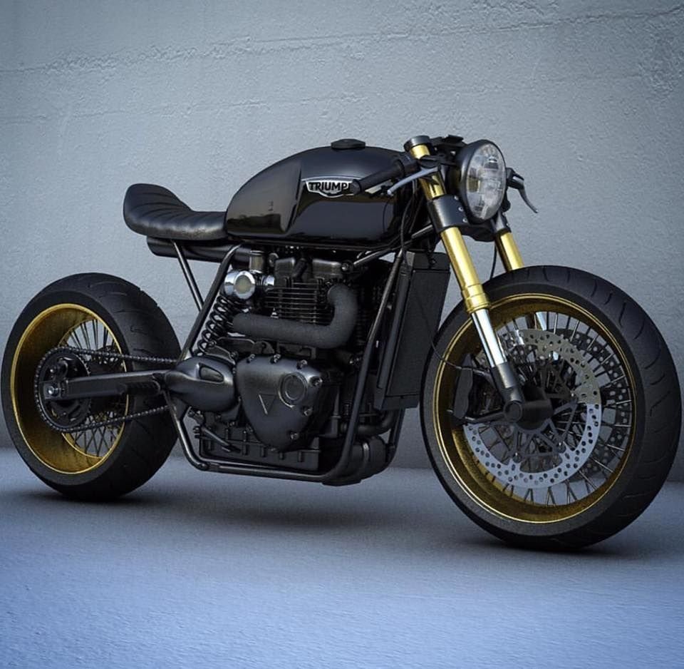 Мотоцикл Триумф Cafe Racer