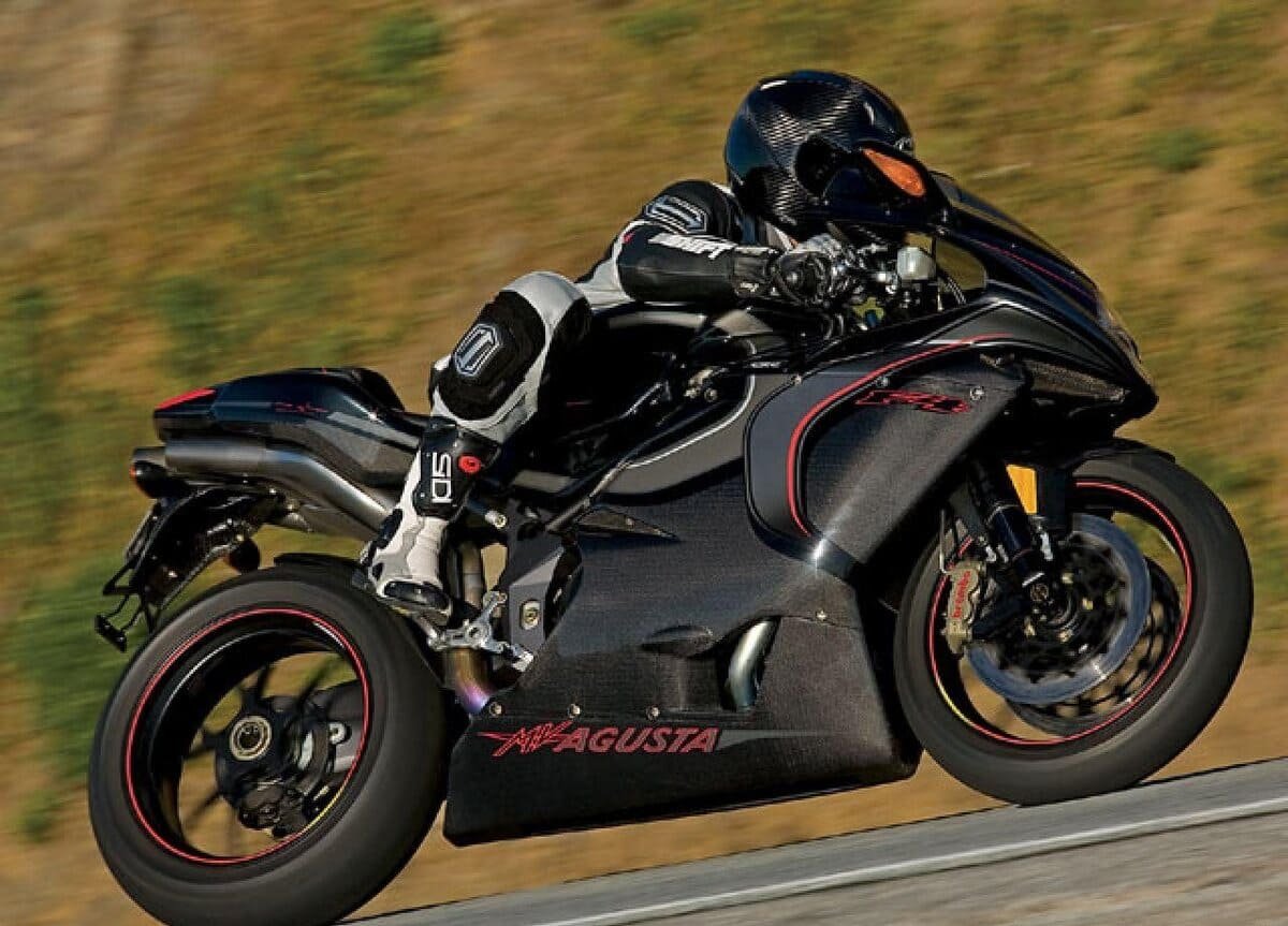 MV Agusta f4 cc чёрный