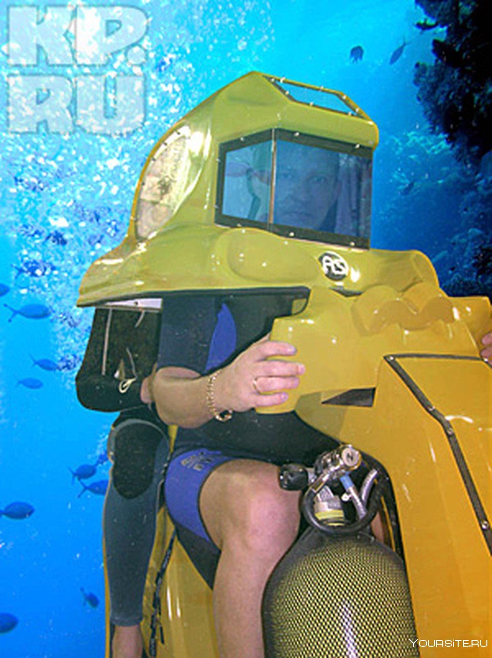 Двухместный подводный мотоцикл «Aqua Star II»