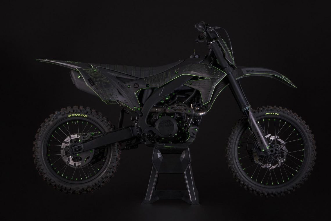 Kawasaki кросс черный