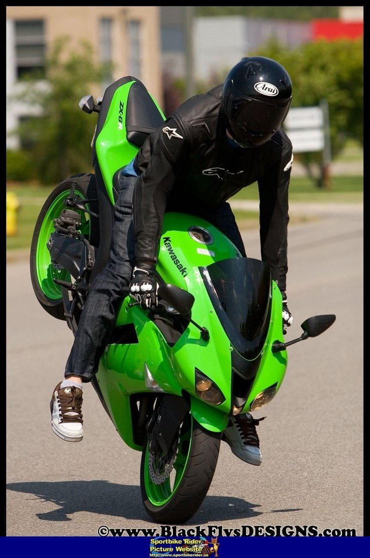 Kawasaki ZX-6r 2008 Stunt