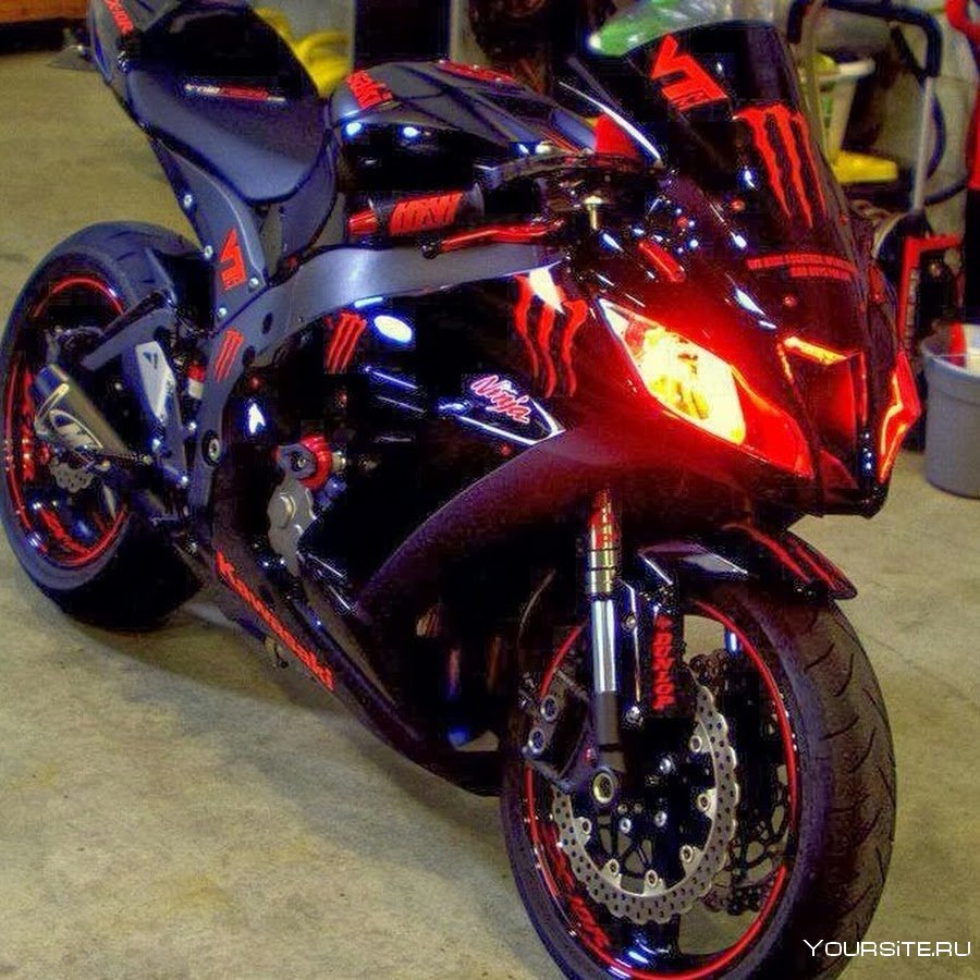 Yamaha r1 неон литры