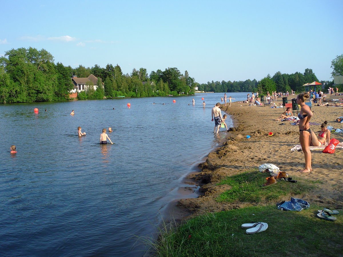 Офицерский пляж в Сестрорецке