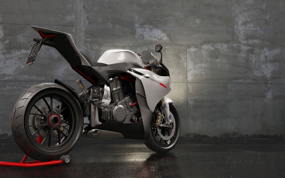 Ауди мотоцикл Supersport 10r