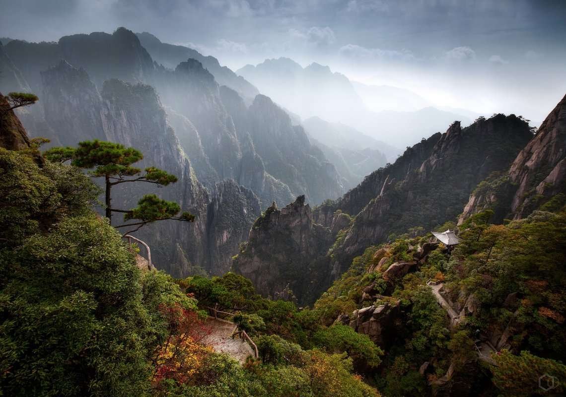 Горы Хуаншань, Китай