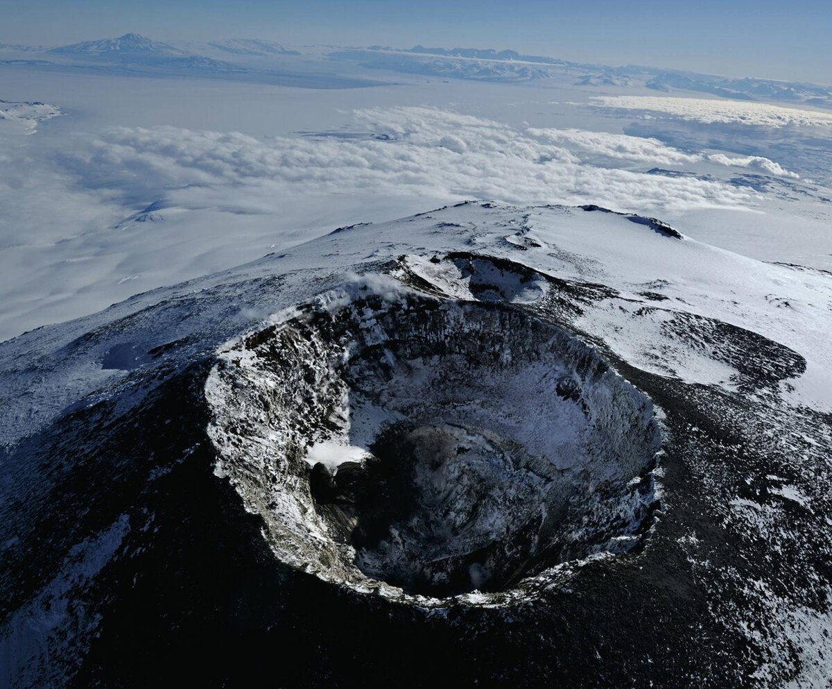 Антарктида вулкан эльбрус