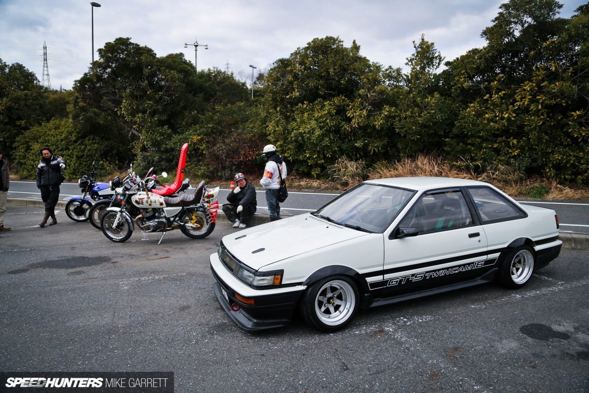 Toyota ae86 Япония