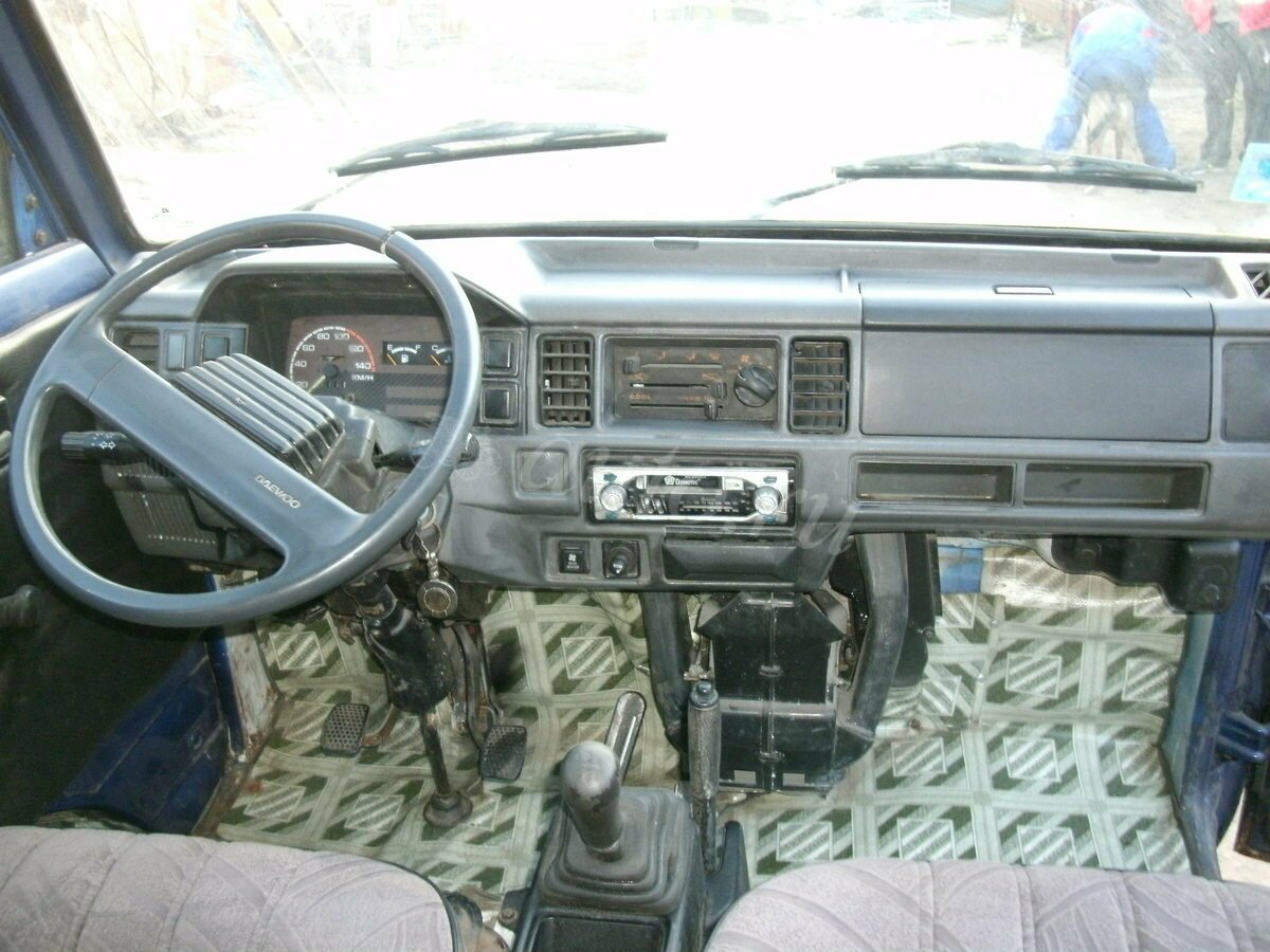 Daewoo Damas, 1998 салон