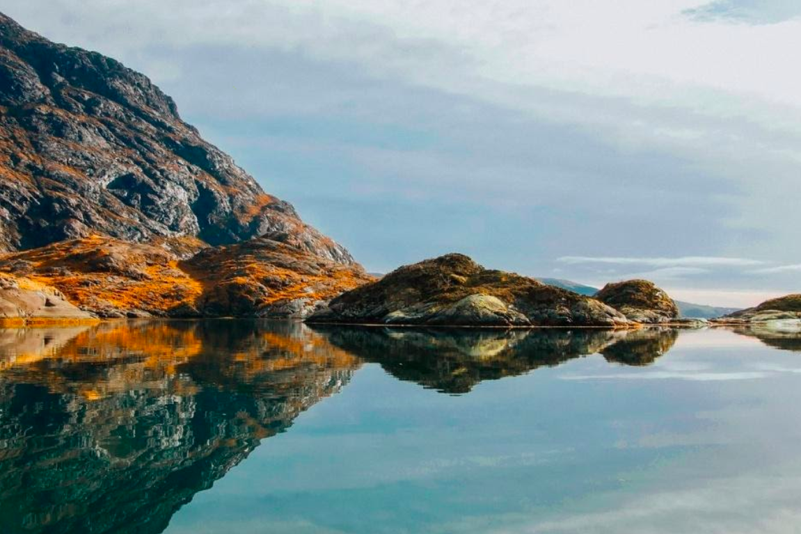 Scotland Mountains Ocean