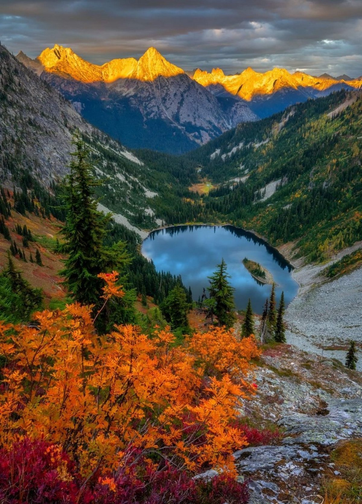 Аспен осень горы