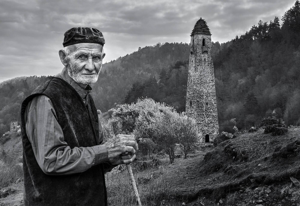 Горец Дагестан старик