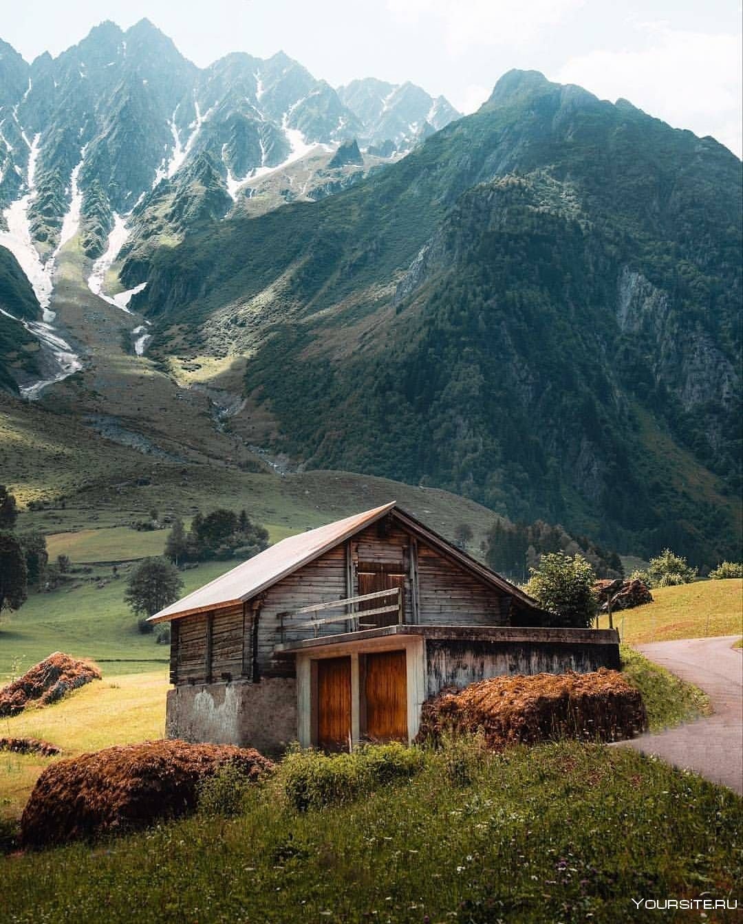 Алтай Хижина горный Алтай