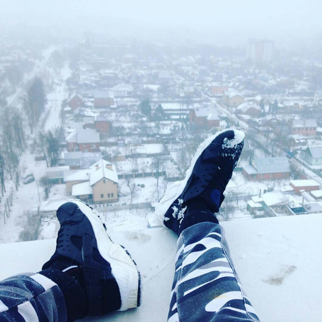 Пацаны зимой