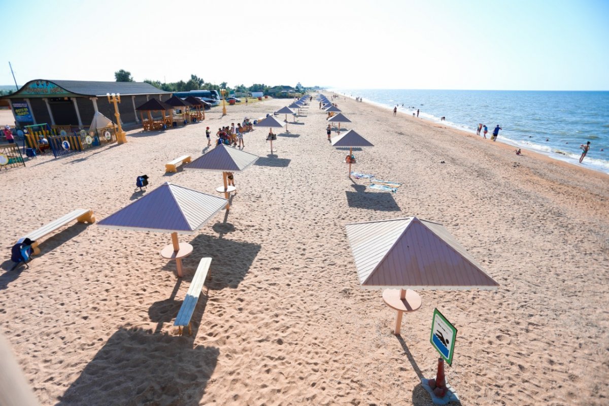 Пляж Посейдон Азовское море