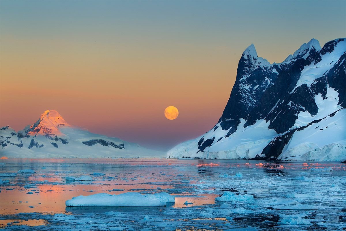 Ландшафт Антарктиды