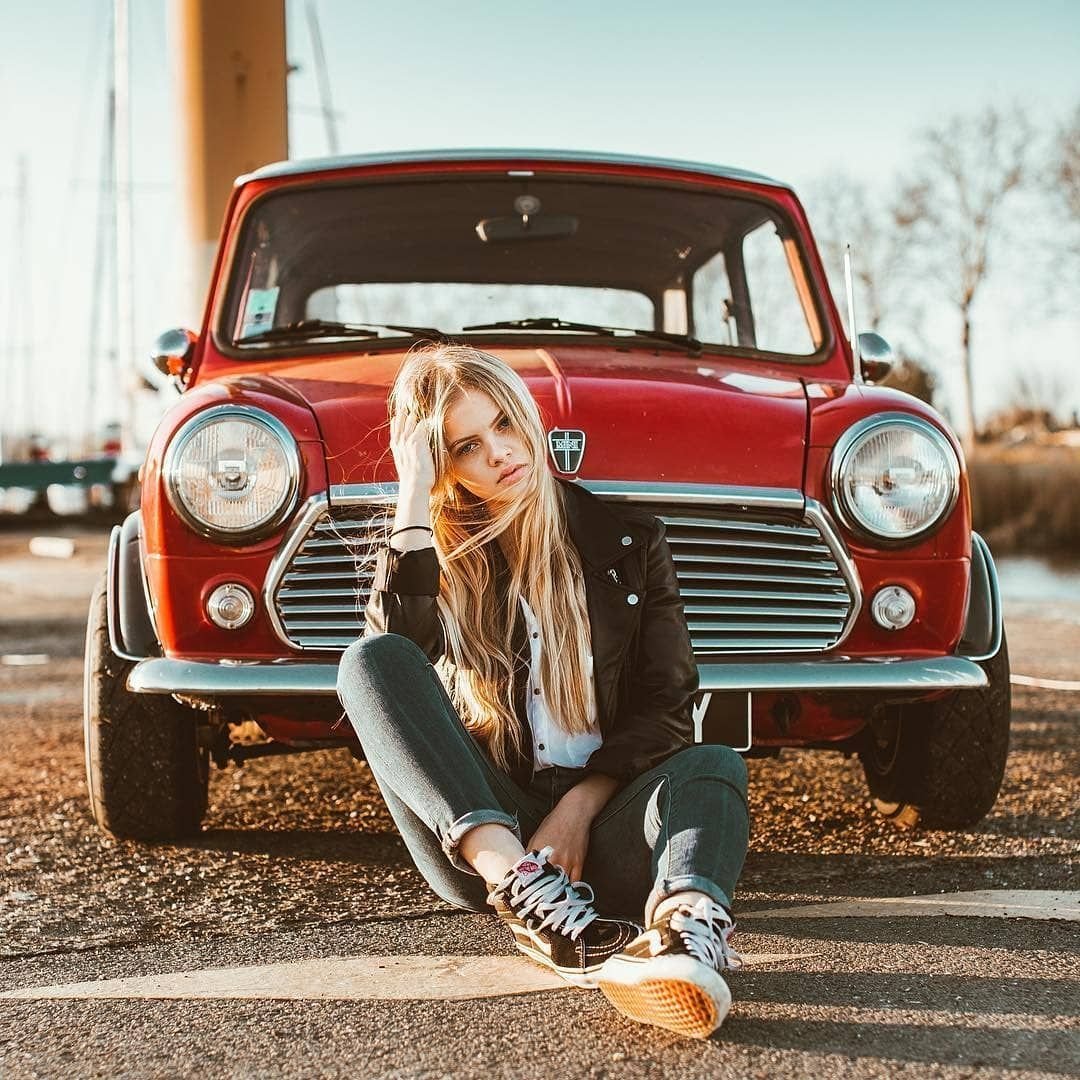 Образ на фотосессию с машиной