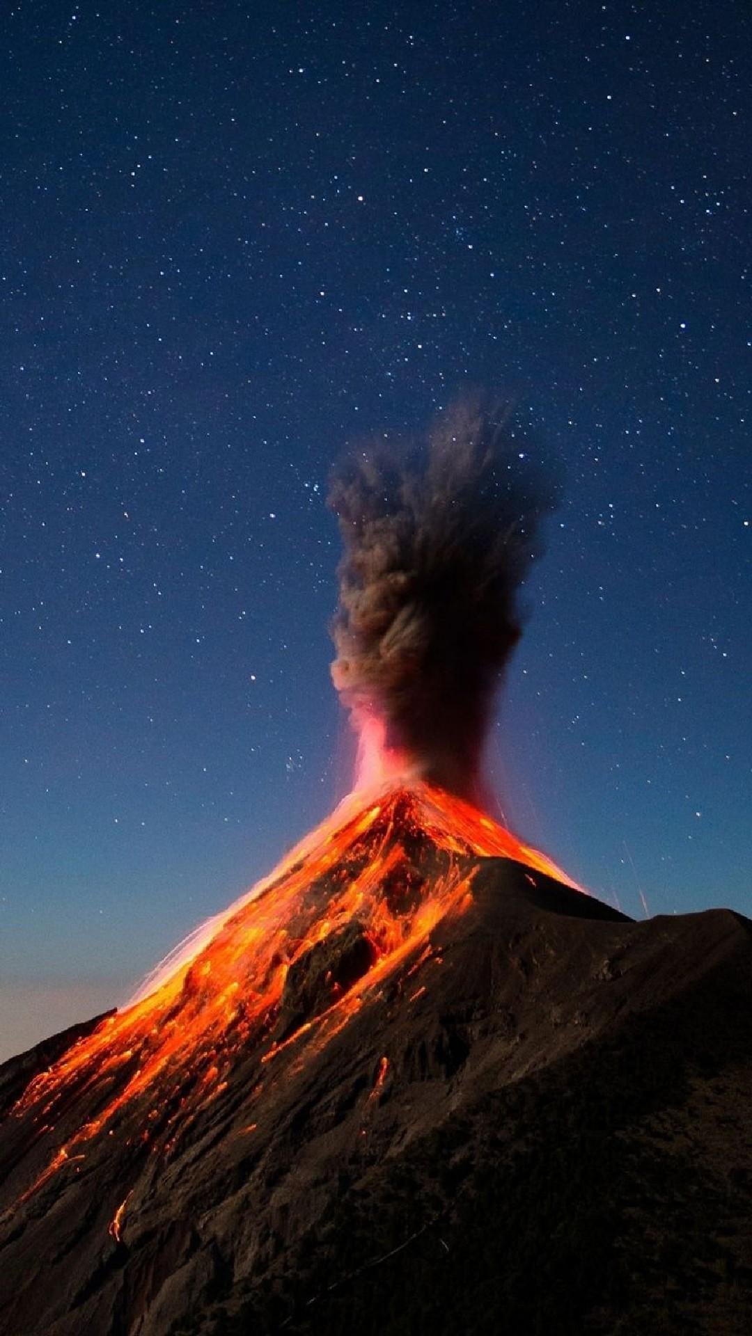 Eruption вулкан