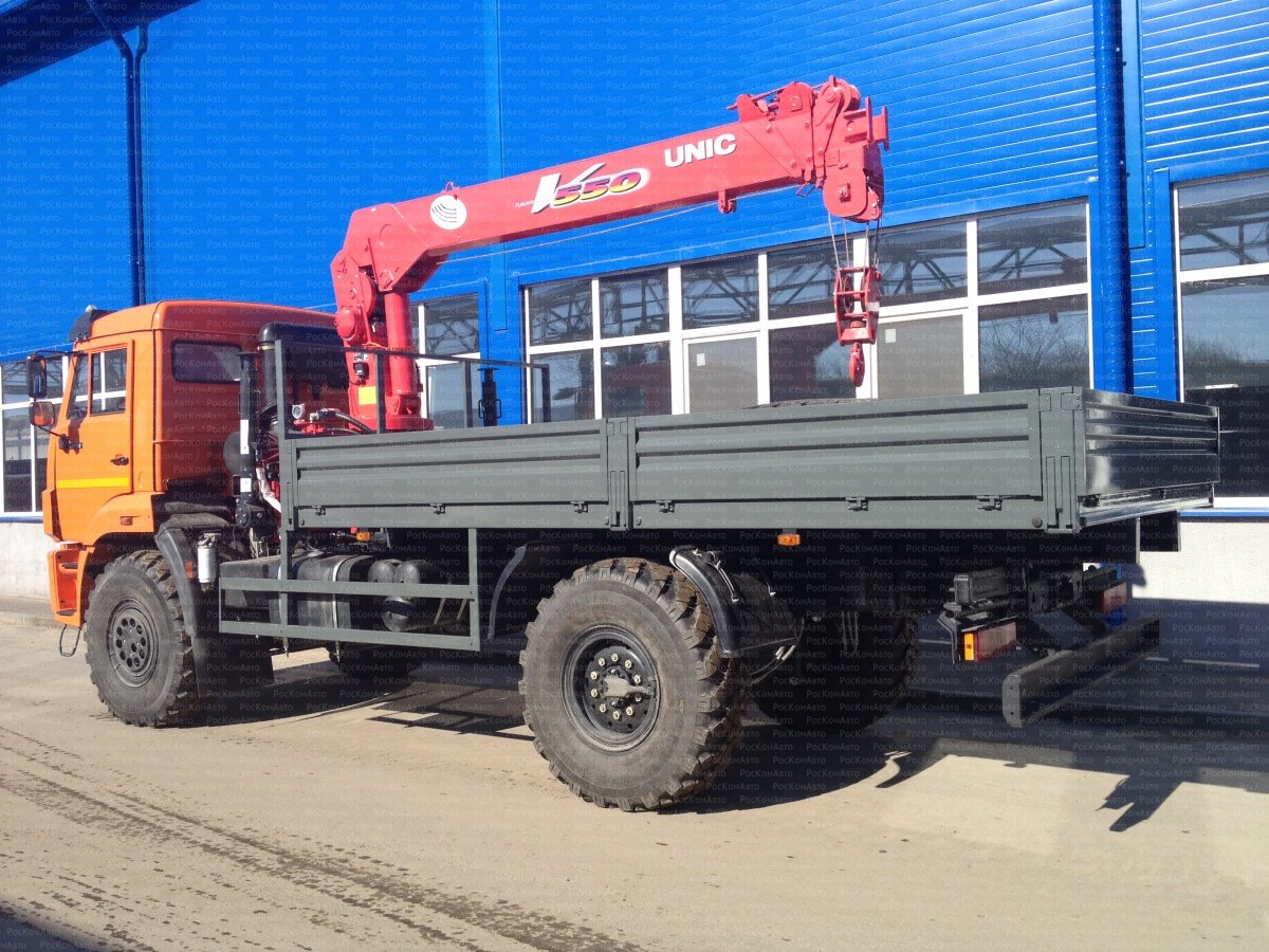 КАМАЗ 43502 С КМУ