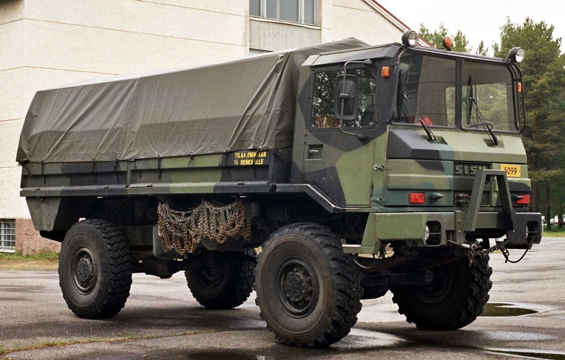 Sisu грузовик sa-150 Masi