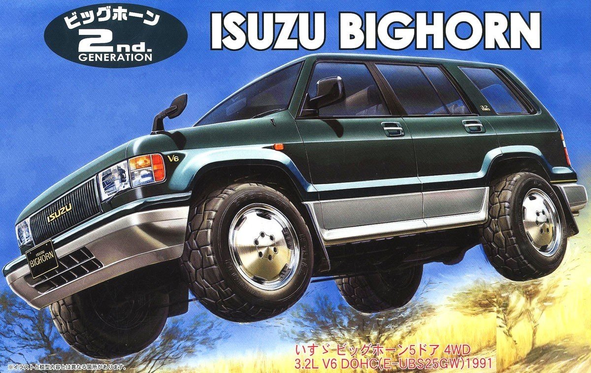 Масштабная модель Isuzu Bighorn
