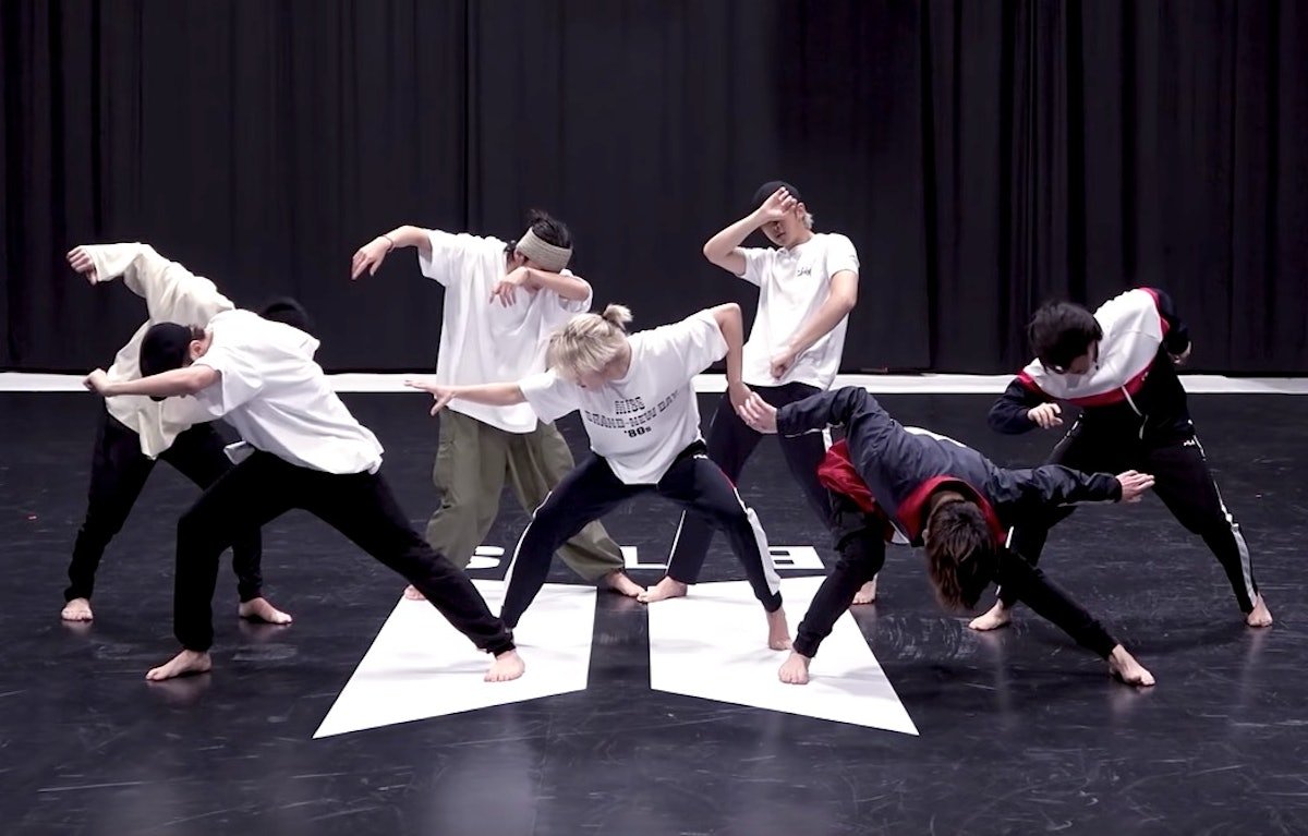 Чимин Black Swan Dance Practice