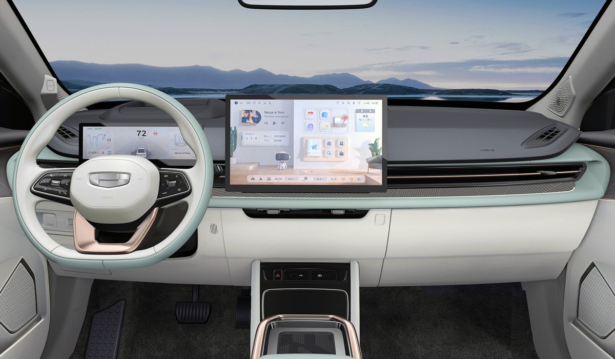 Geely Geometry a салон