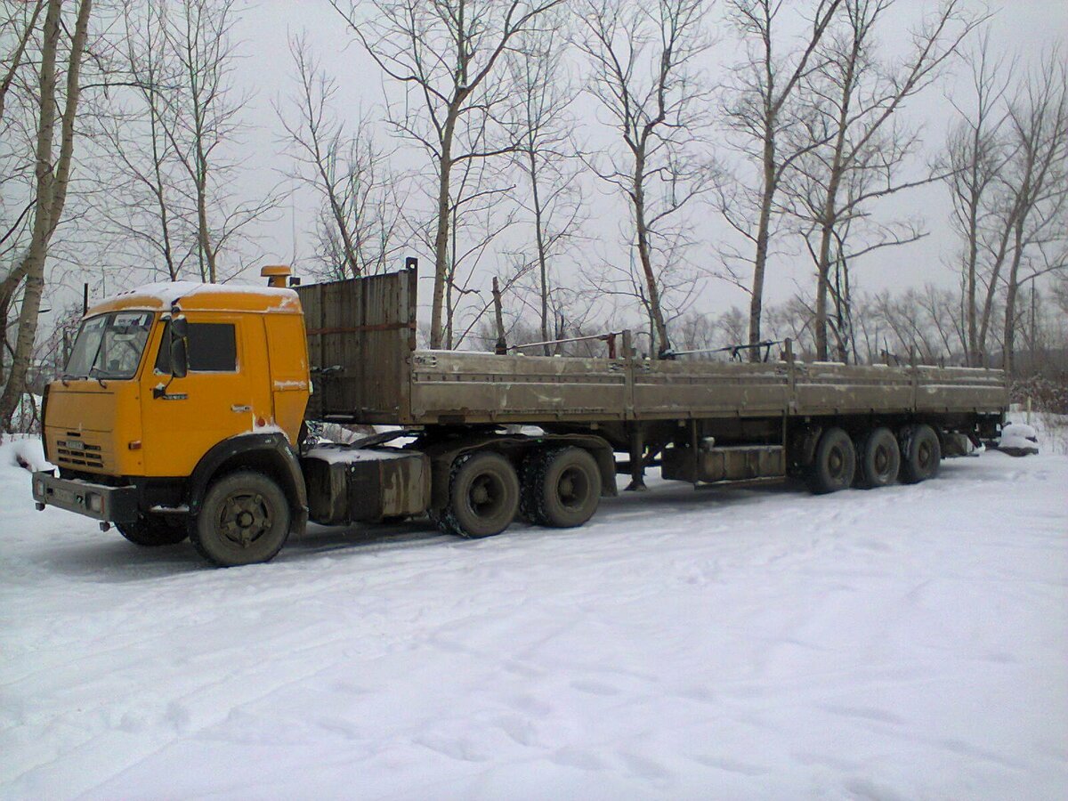 КАМАЗ длинномер 13,6