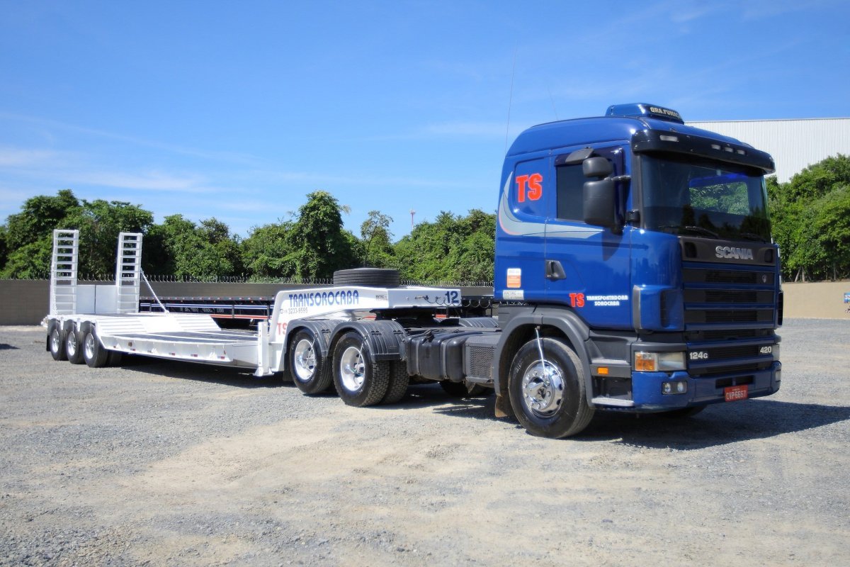 Scania p440 6x4 трал