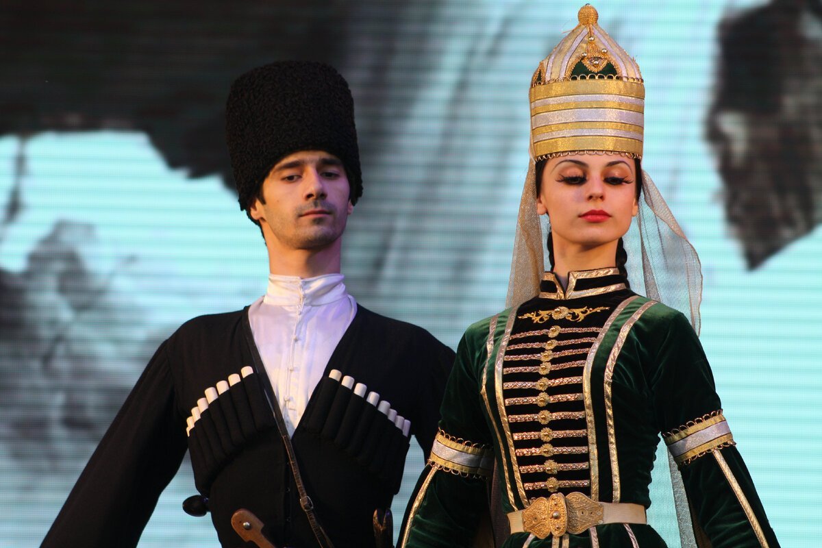 Национальный костюм Адыги-шапсуги