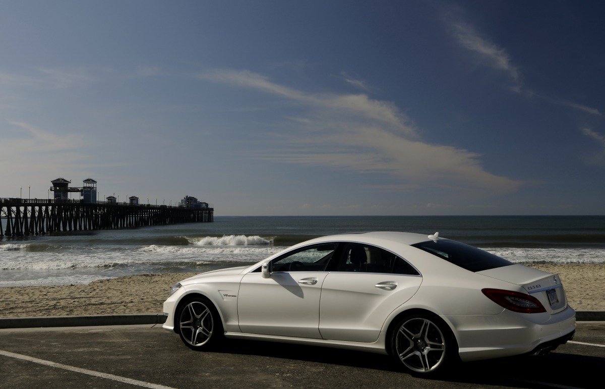 Mercedes-Benz cls63 AMG зима